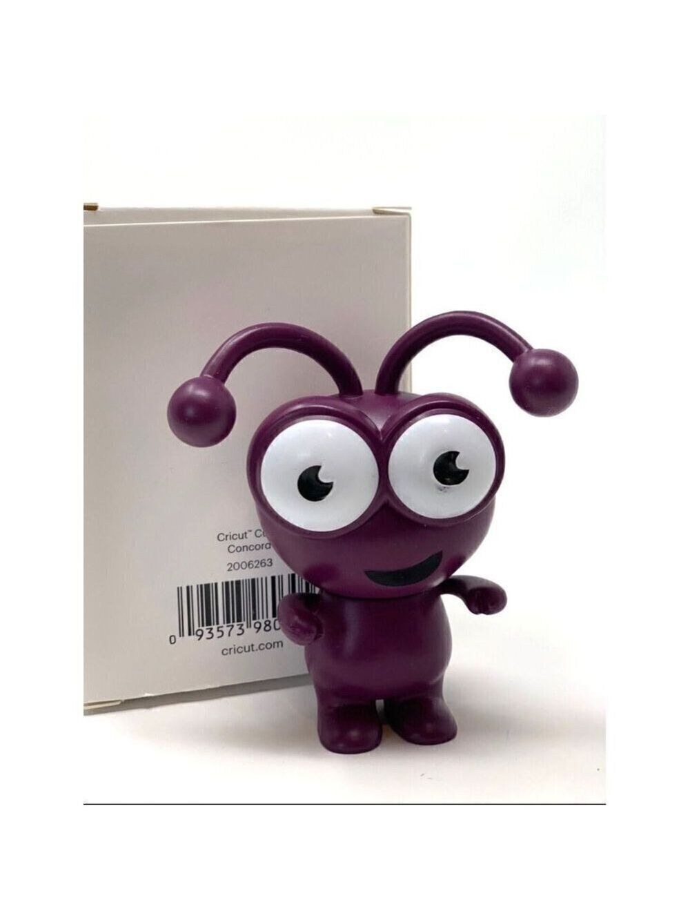 Cricut Cutie CONCORD Purple Cricut Collectible Craft Room Decor Figure Boxed N